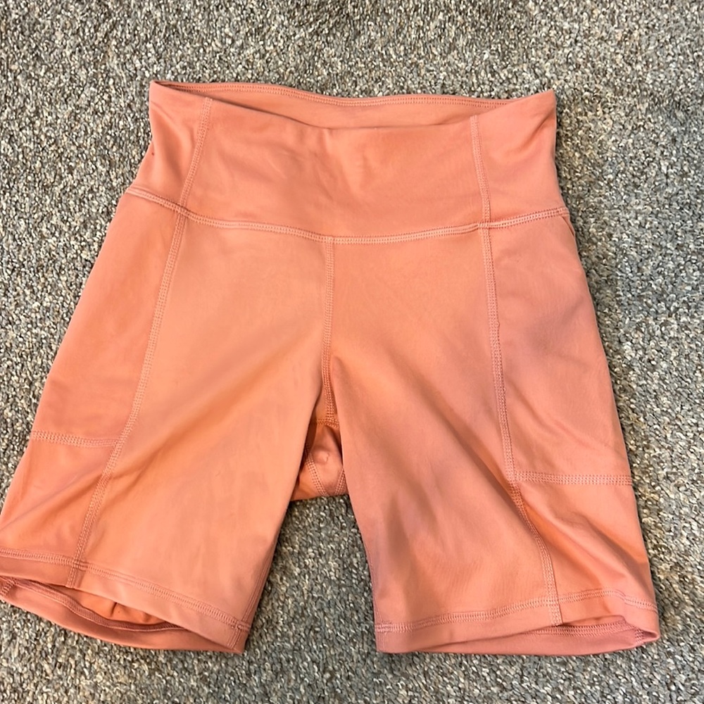 DIP pink biker shorts